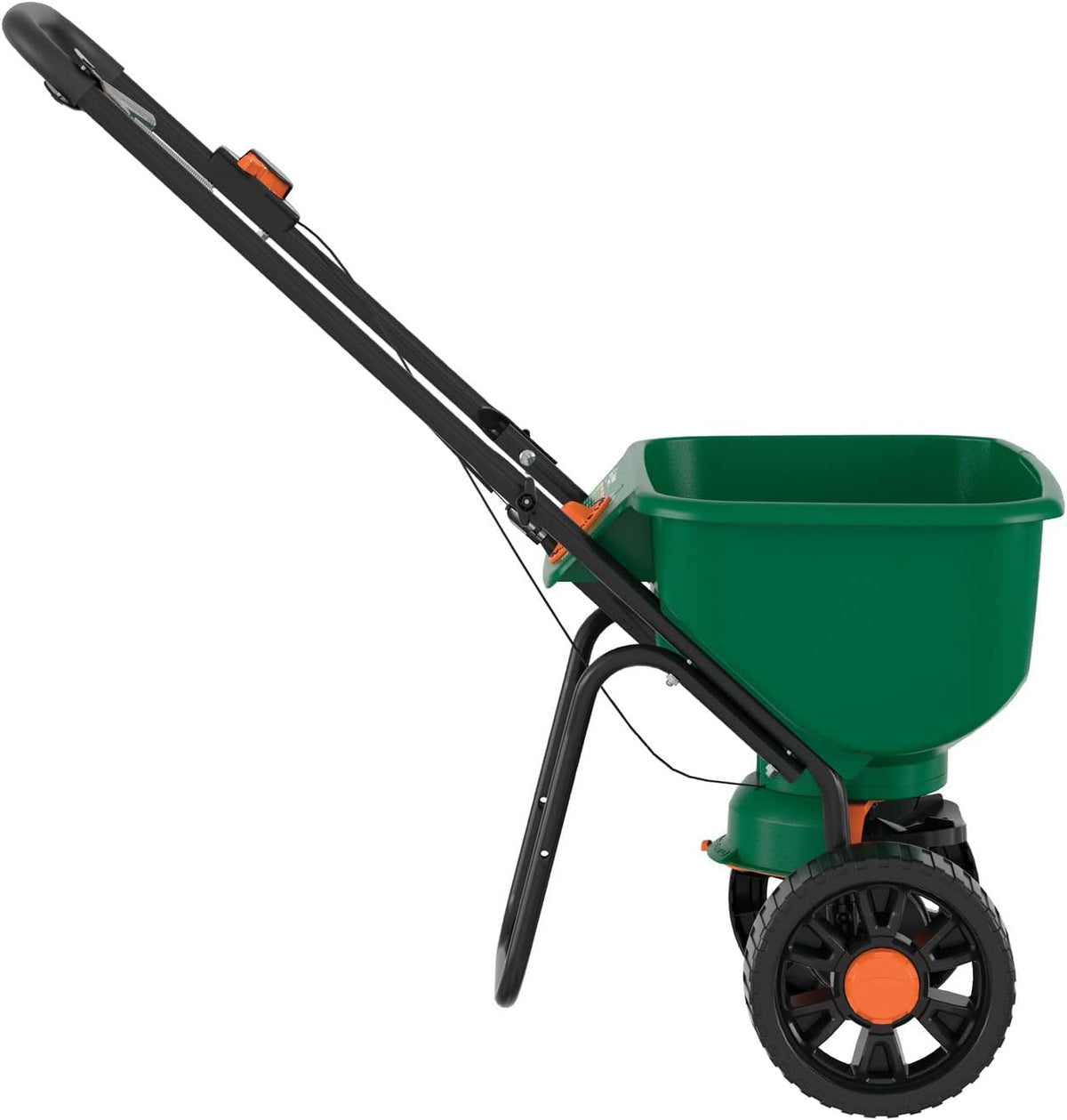 Turf Builder EdgeGuard DLX Broadcast Spreader, Green