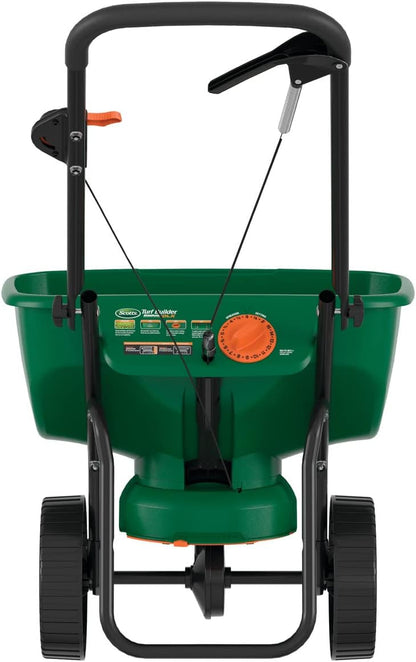 Turf Builder EdgeGuard DLX Broadcast Spreader, Green