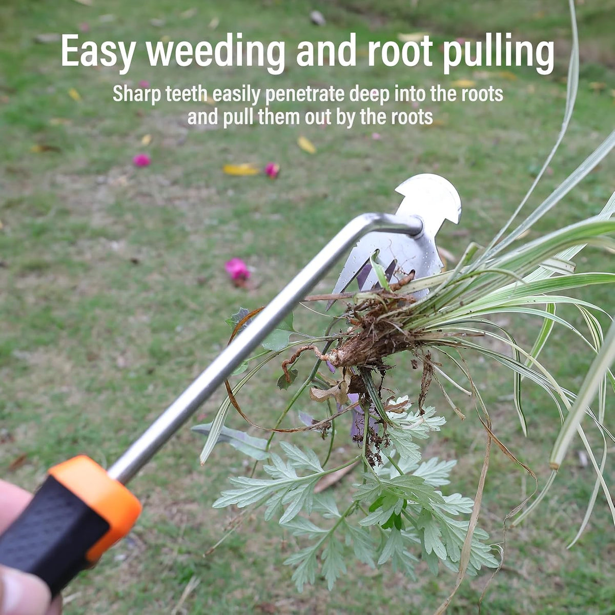 Portable Weed Remover Tool – Hand Weeder for Garden, Backyard & Vegetable Planting